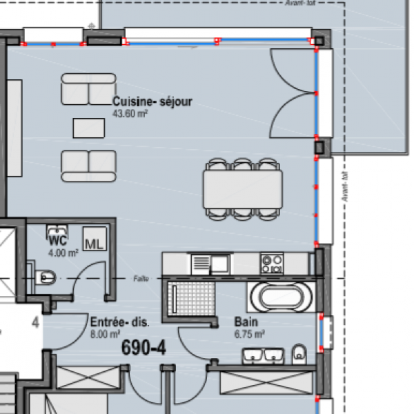 PLAN_3.5 pièces 2ème étage